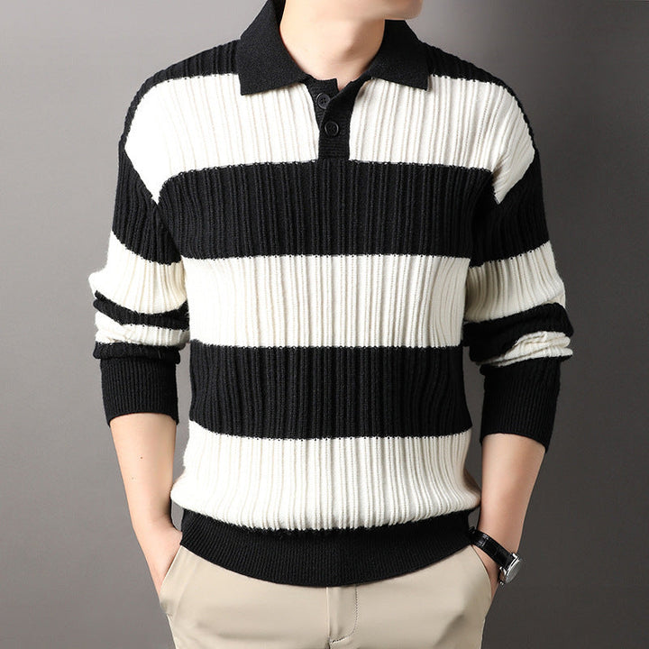 REGULAR-FIT RIBBED COTTON SWEATER | BOLD TEXTURE WITH EVERYDAY ELEGANCE