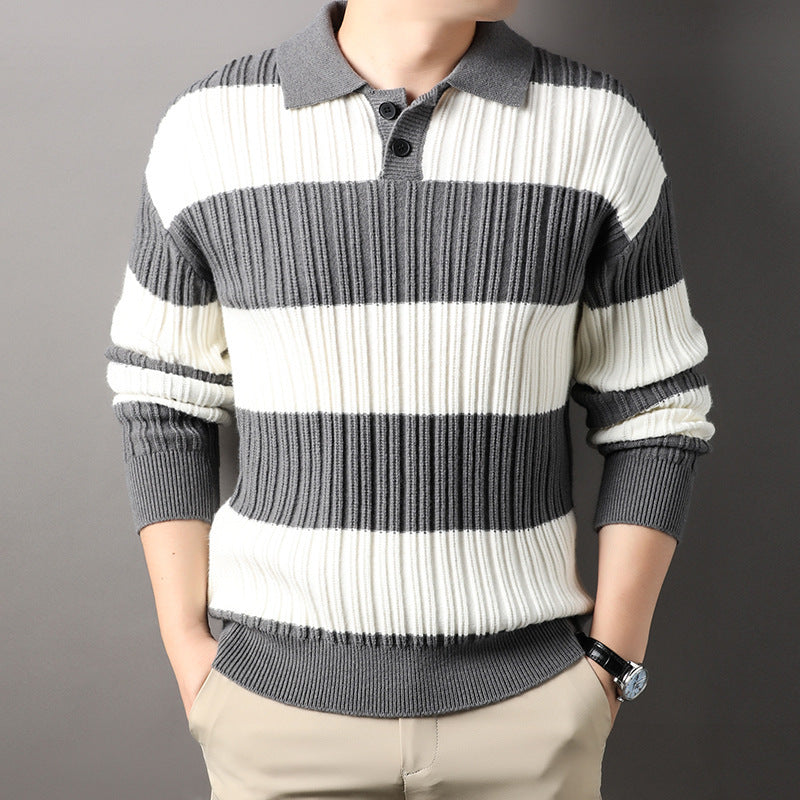 REGULAR-FIT RIBBED COTTON SWEATER | BOLD TEXTURE WITH EVERYDAY ELEGANCE