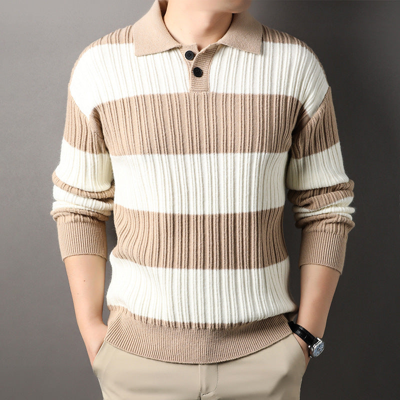 REGULAR-FIT RIBBED COTTON SWEATER | BOLD TEXTURE WITH EVERYDAY ELEGANCE