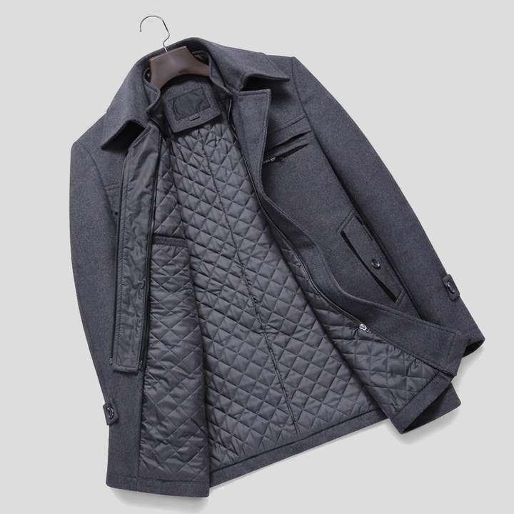 JAMES WOOL COAT | RELIABLE WARMTH, TIMELESS STYLE