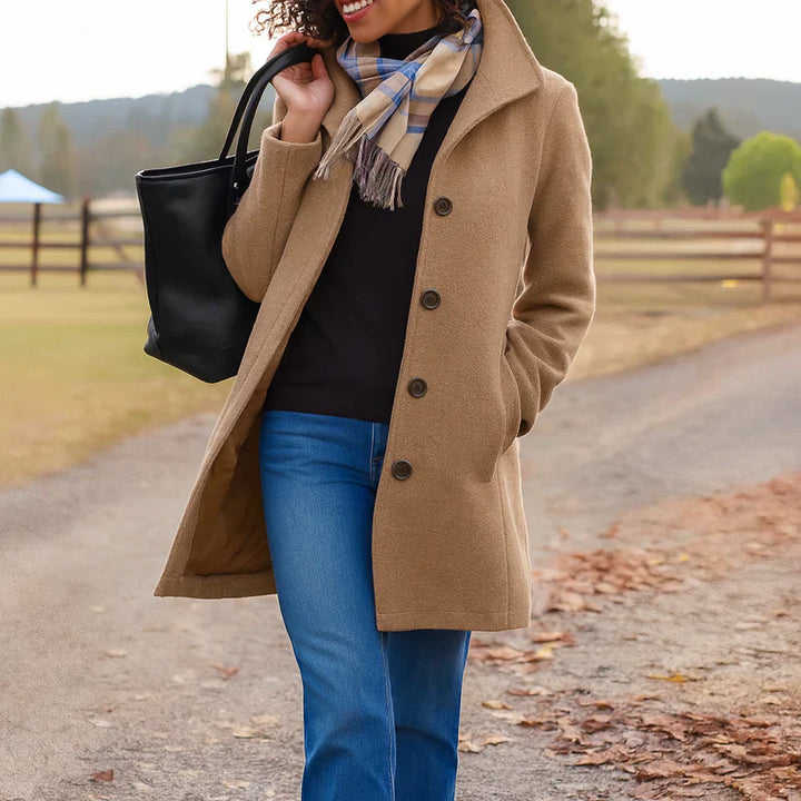 ELEGANT WINTER COAT | FLATTERING DESIGN WITH LUXURIOUS COMFORT