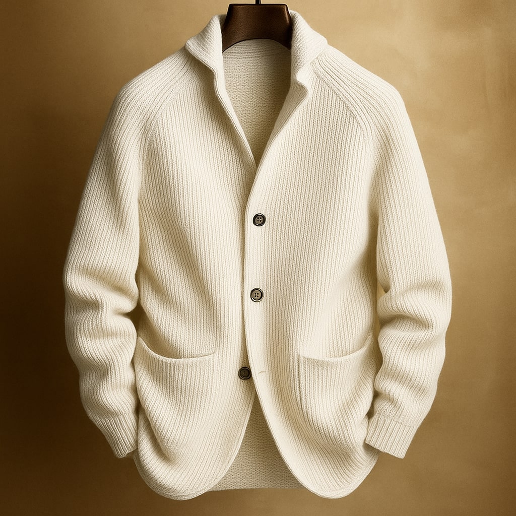 EDWARD KNITTED CARDIGAN | STEADY COMFORT ALL DAY