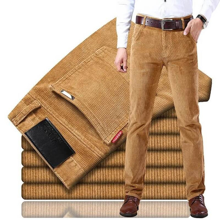 TERRY CORDUROY TROUSERS | CLASSIC WINTER STYLE