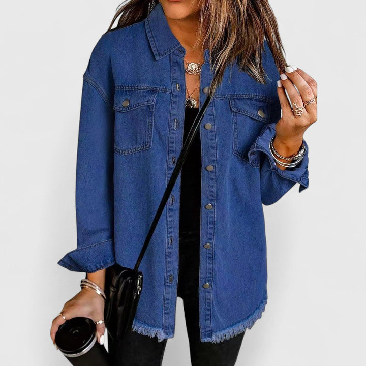 CLASSIC RELAXED-FIT DENIM JACKET | ICONIC STYLE FOR EVERY SEASON