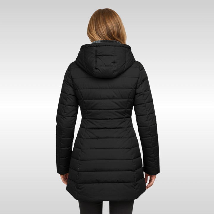 OLIVIA SOFT HOODED COAT | FLATTERING WARMTH FOR EVERY DAY