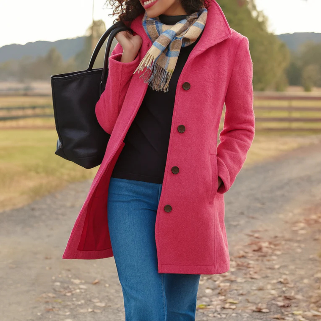 ELEGANT WINTER COAT | FLATTERING DESIGN WITH LUXURIOUS COMFORT