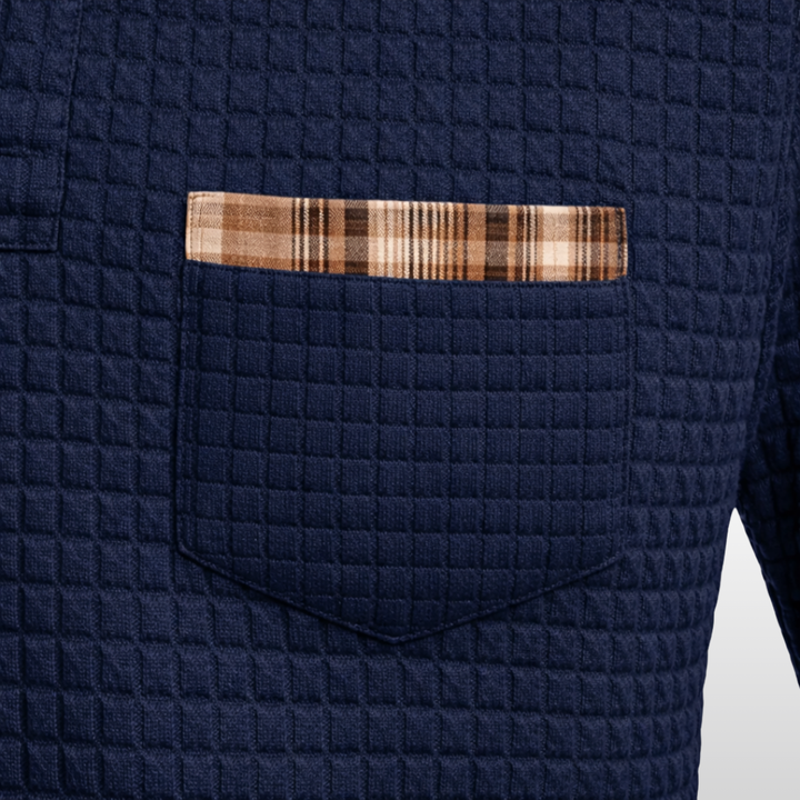 OWEN WAFFLE POLO SHIRT | SMART COMFORT FOR EVERYDAY WEAR