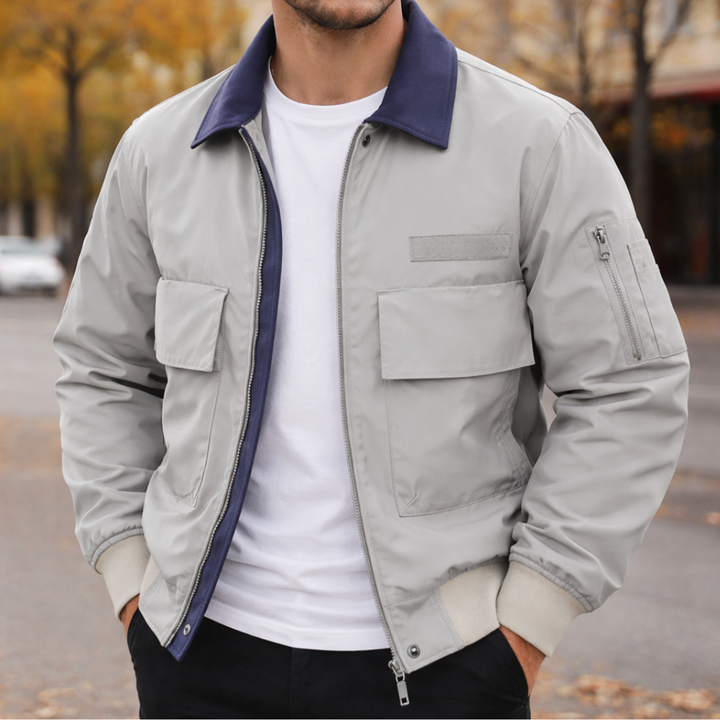 RHYS BOMBER JACKET | CITY-READY STYLE, EASY COMFORT