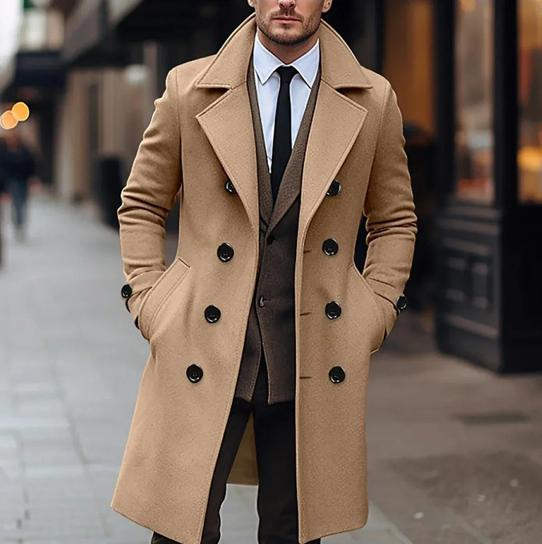 TAILORED REGULAR-FIT TRENCH COAT | LIGHTWEIGHT, LINED & WEATHER-READY