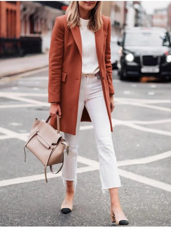 TAILORED LONG COAT | TIMELESS ELEGANCE WITH MODERN REFINEMENT