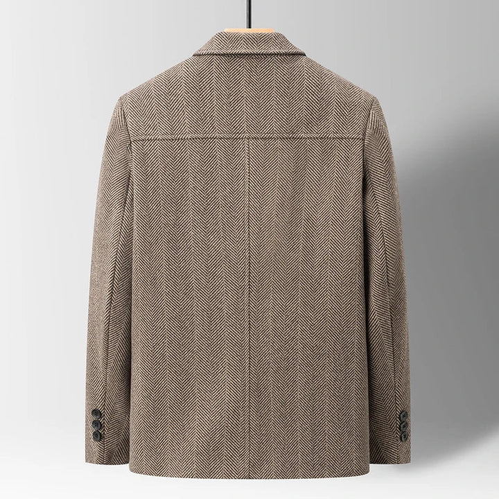 OSWALD CLASSIC HERRINGBONE JACKET | REFINED EVERYDAY STRUCTURE