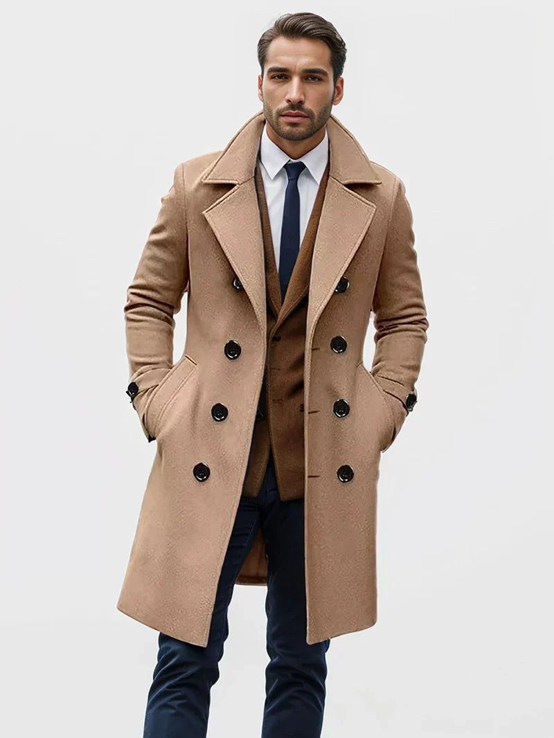 TAILORED REGULAR-FIT TRENCH COAT | LIGHTWEIGHT, LINED & WEATHER-READY