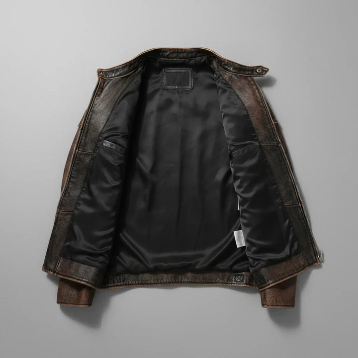 ASHER BIKER JACKET | VINTAGE FEEL WITH A MODERN EDGE