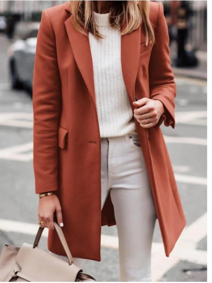 TAILORED LONG COAT | TIMELESS ELEGANCE WITH MODERN REFINEMENT