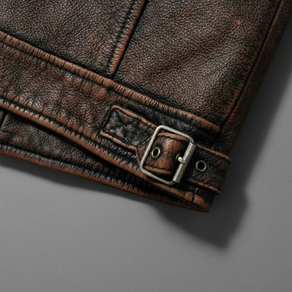 ASHER BIKER JACKET | VINTAGE FEEL WITH A MODERN EDGE