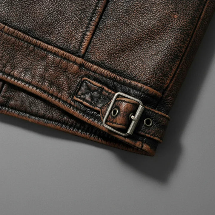 ASHER BIKER JACKET | VINTAGE FEEL WITH A MODERN EDGE