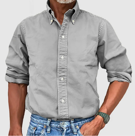 SIMON BUTTON-DOWN SHIRT | EASY STYLE EVERY DAY