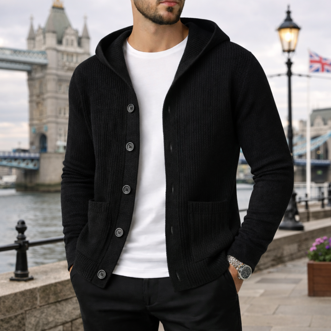 THOMAS KNIT CARDIGAN | RELIABLE EVERYDAY COMFORT