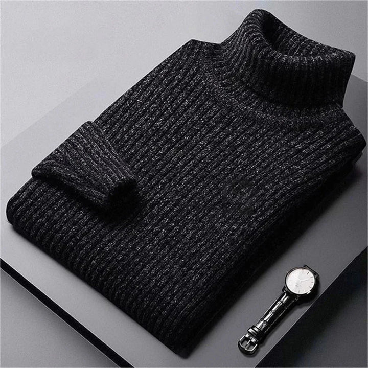 MICHAEL RIBBED TURTLENECK | WARM COMFORT, EFFORTLESS ELEGANCE