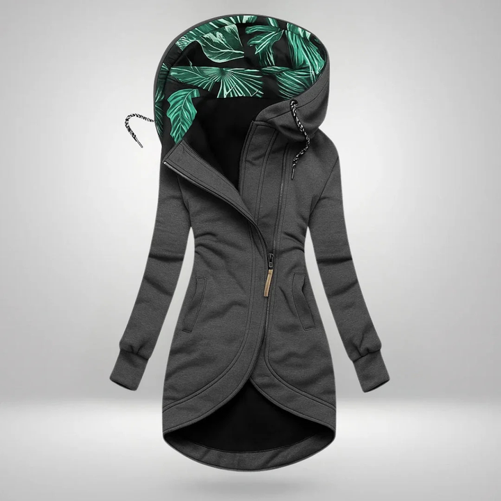 AURORA LONG HOODED COAT | WEATHER-RESISTANT WARMTH WITH STYLE