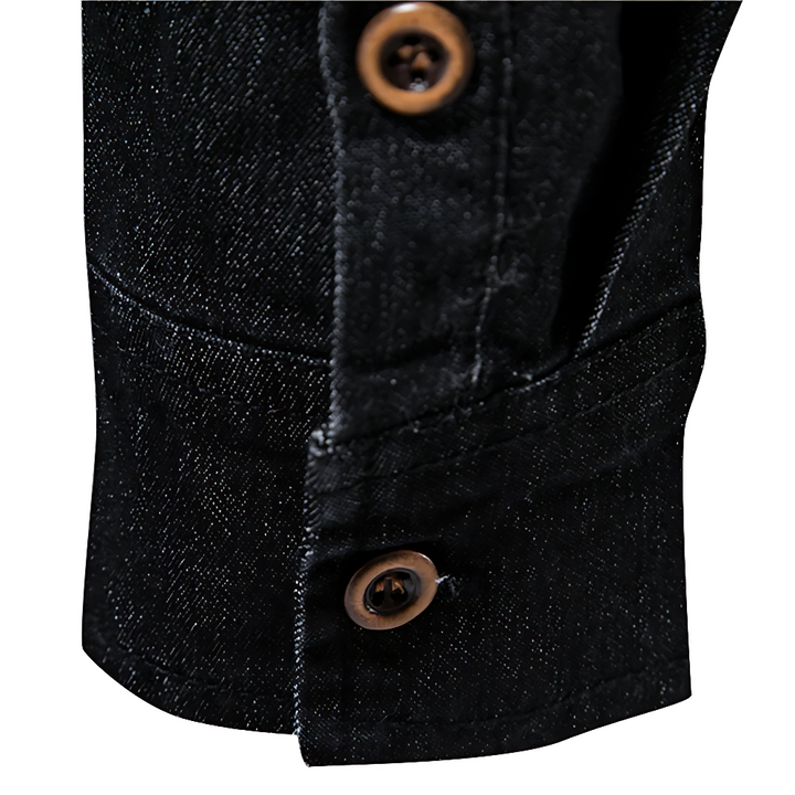 LEON COTTON DENIM SHIRT | A MODERN TAKE ON SMART CASUAL