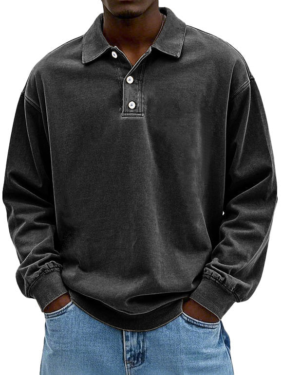 LEE CASUAL POLO SWEATSHIRT | EASY EVERYDAY COMFORT