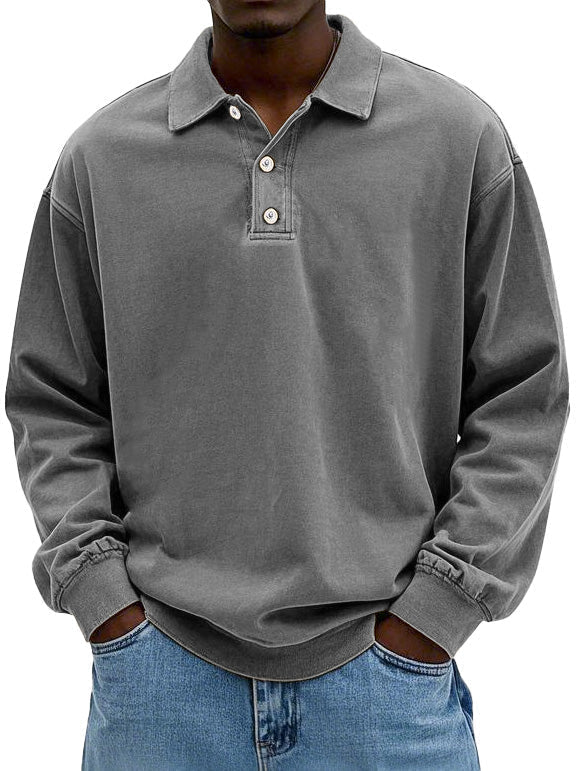LEE CASUAL POLO SWEATSHIRT | EASY EVERYDAY COMFORT