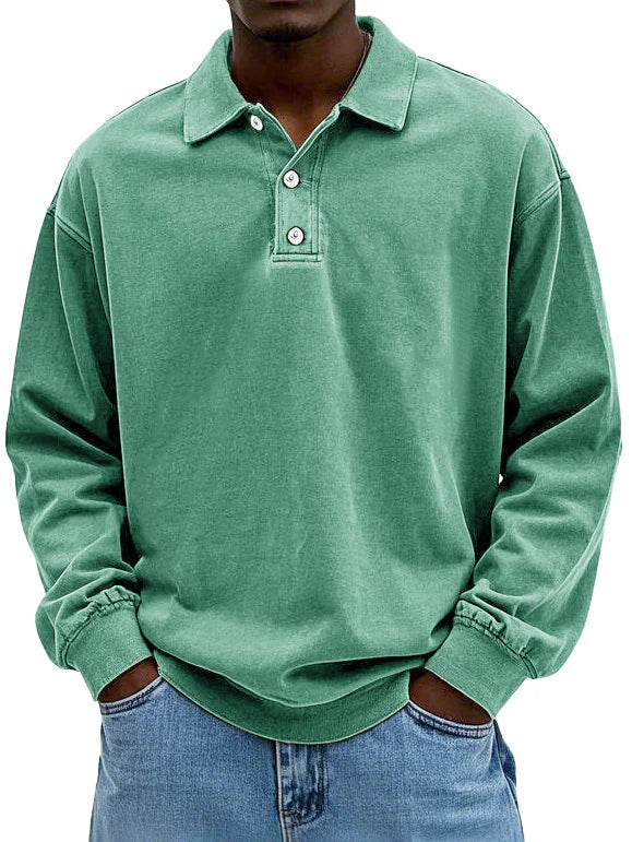 LEE CASUAL POLO SWEATSHIRT | EASY EVERYDAY COMFORT