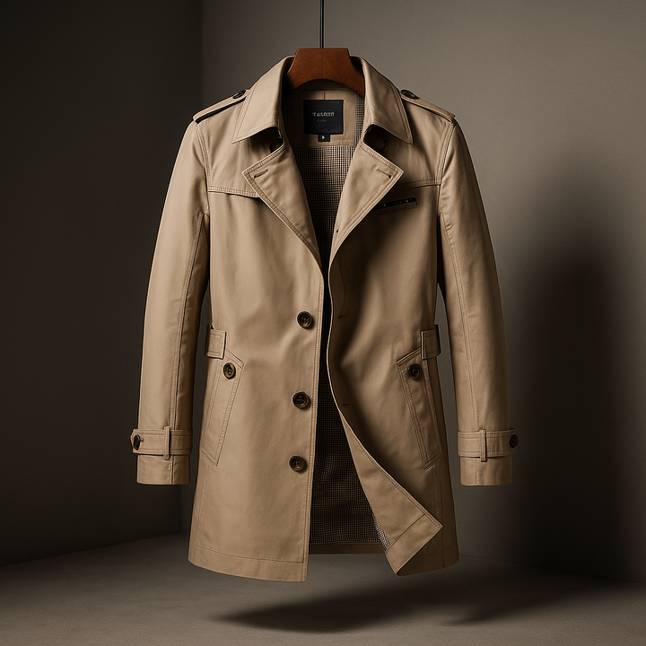 CALVIN CITY TRENCH COAT | STAY DRY, STAY SHARP