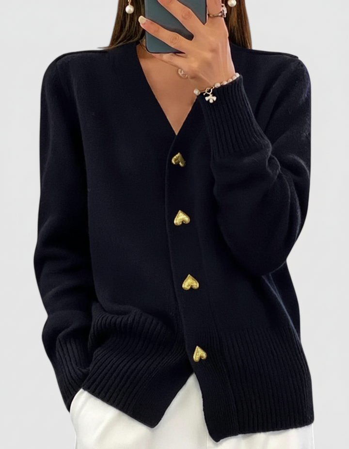 LIGHTWEIGHT KNIT CARDIGAN | CONFIDENT SHAPE WITHOUT CLING