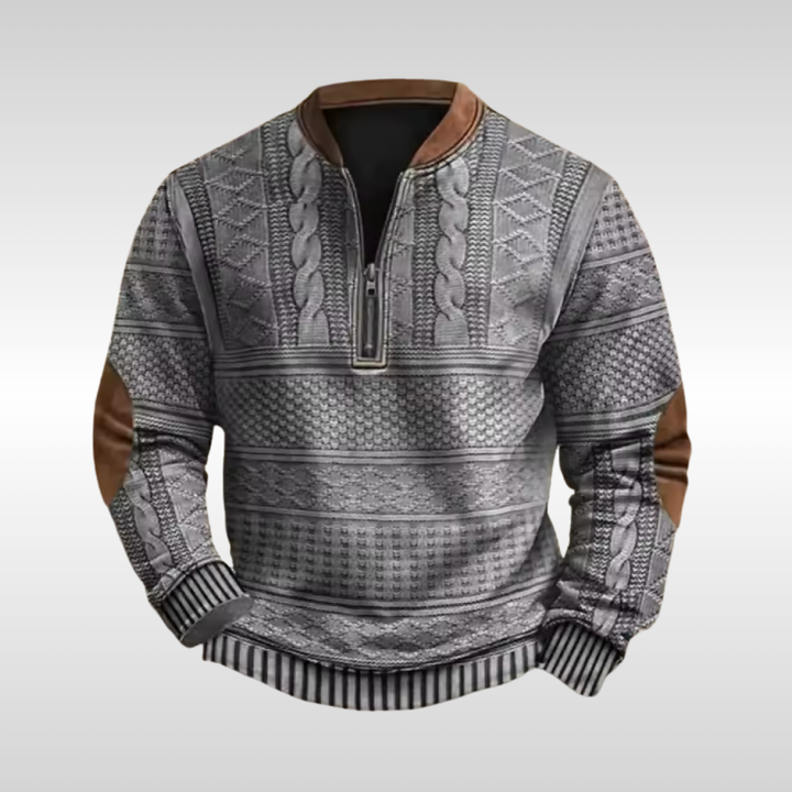 SUTTON TEXTURED HALF-ZIP | LIGHTWEIGHT SUTTON STYLE WITH CHARACTER